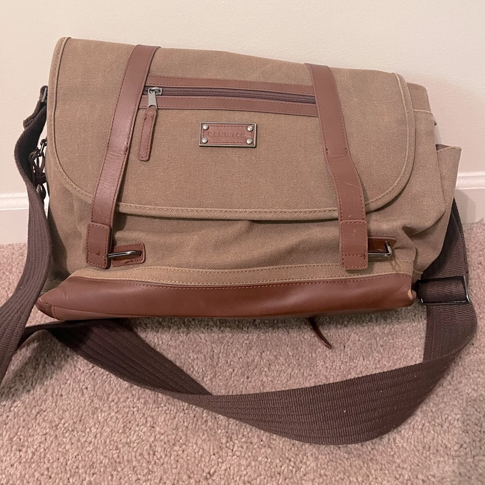 Renwick Canvas Laptop Bag
